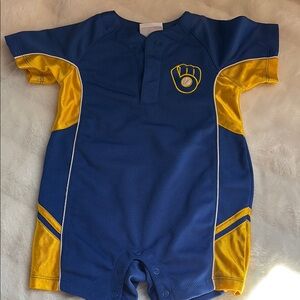Brewers toddler One Piece NWOT
